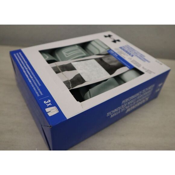 Under Armour UUSHJ063-331 Men's Sz S Multi Tech 6" Boxerjock Briefs, 3-Pack - Picture 4 of 6